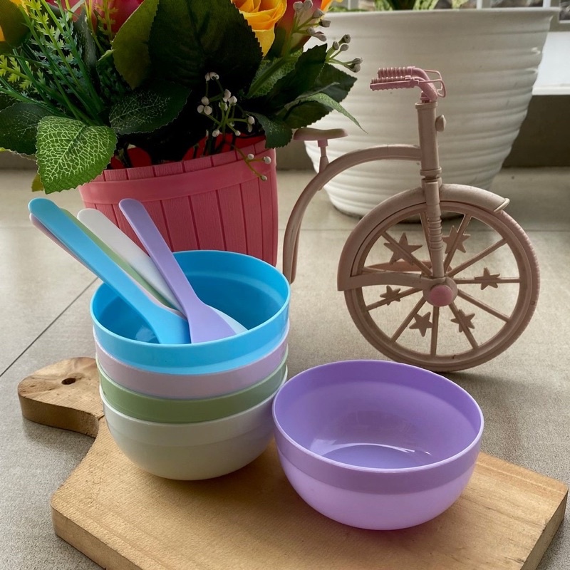 Mangkok Masker 2in1 / Mangkok Masker dan Spatula / Alat Masker Set