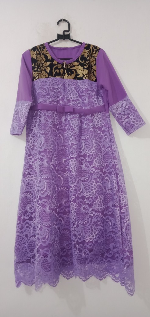Maura Couple - Sania Ruffle Batik Couple Ori Ndoro Jowi Dnt Garansi Termurah Shopee - Batik Couple
