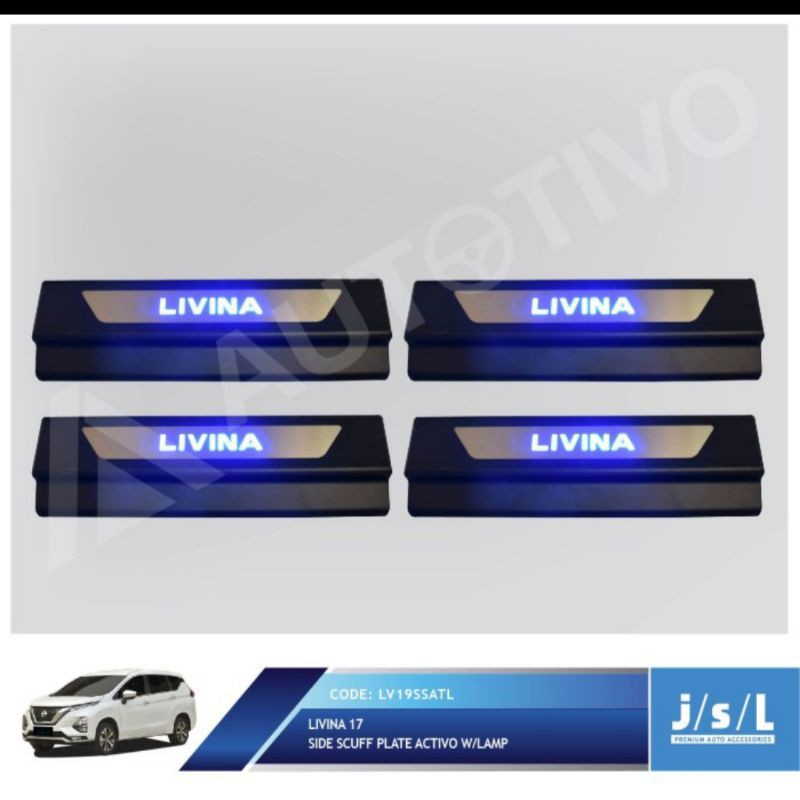 sillplate samping all new Livina 2019 activo lamp jsl