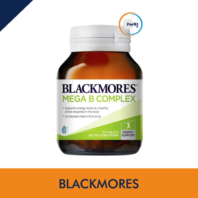 Blackmores Mega B Complex 75 Tablets