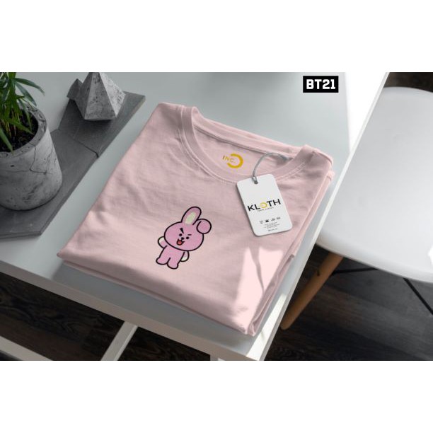 [SALE] Kaos BT21 Cotton Combed 24s Premium Unisex All Characters Dewasa dan Anak