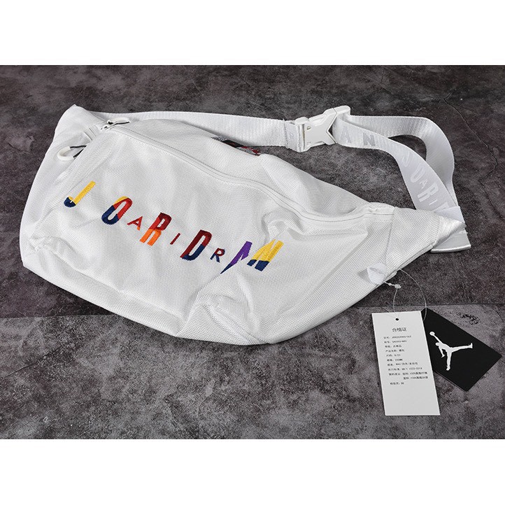 TAS PRIA WANITA JORDAN WAISTBAG RAINBOW APPENDIX / TAS DADA