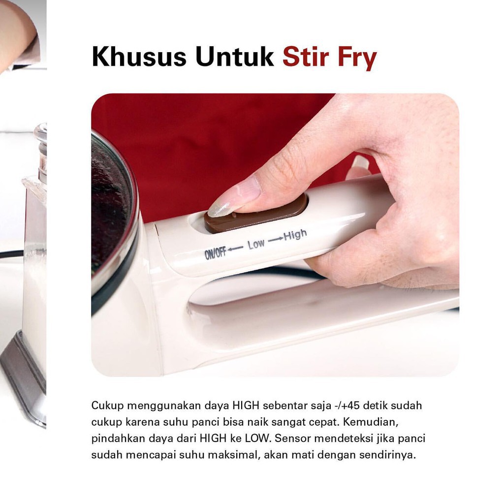 Panci Listrik Serbaguna NUPON PTFE Non-Stick Coating PFOA FREE (Sudah Lolos SUCOFINDO) - Deep Fryer Listrik