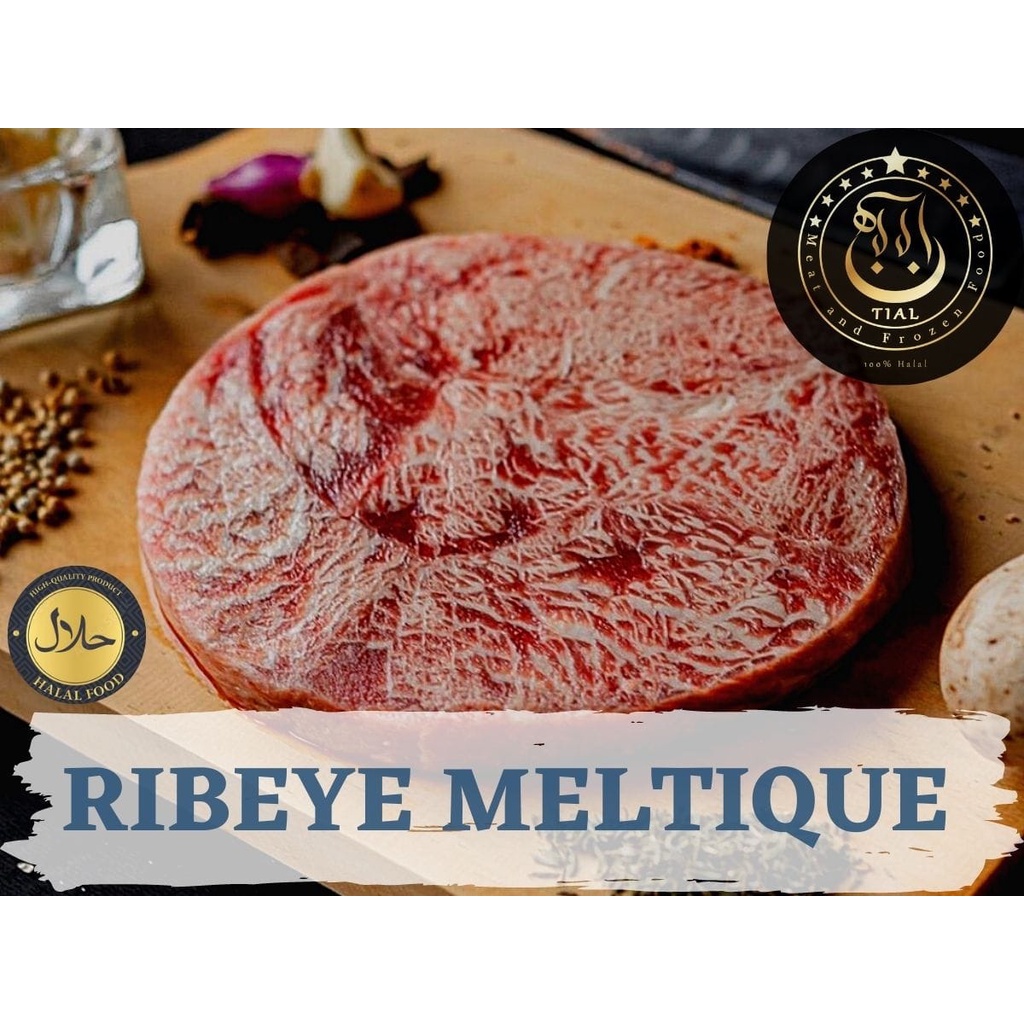 

RIBEYE MELTIQUE 200gr/ Daging Sapi/ Daging Premium/ Daging Halal/ Daging Special/ Meltique/ Slice