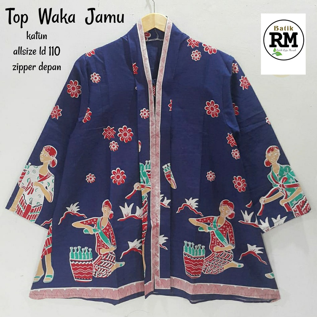 Top waka jamu ori batik solo