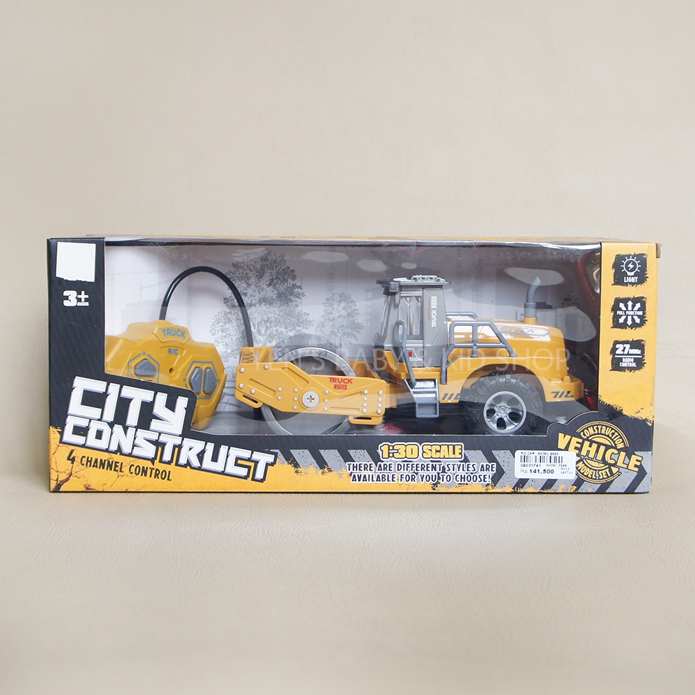 Mainan Remote Control City Construct Vehicle Kendaraan Konstruksi - Mobil RC