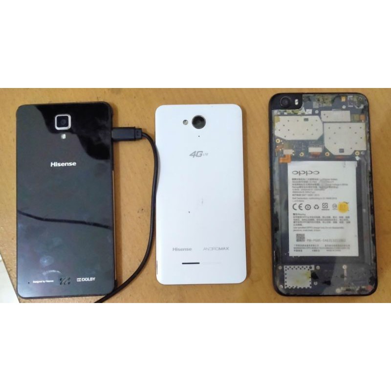 Hisense Kingkong, Hisense Pureshot 2+, andromax