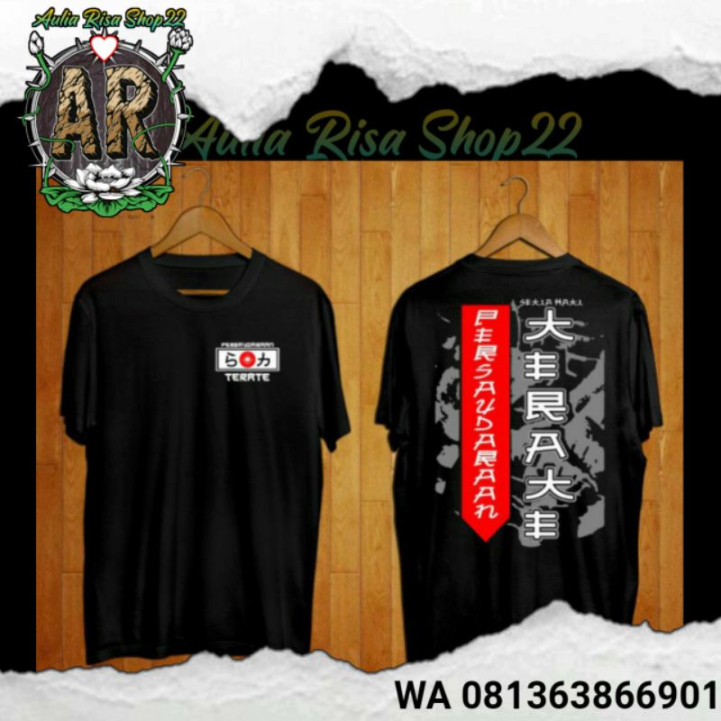 KAOS PSHT TERBARU, KAOS PSHT JAPAN GRATIS STIKER