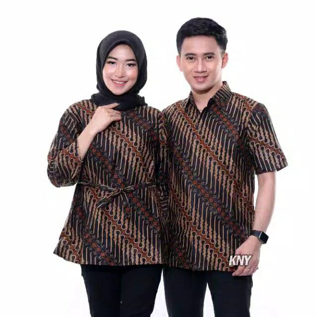 [NEW ARIVAL] WOU BATIK COUPLE ARMINA Ruffle Batik Couple Ori Ndoro Jowi DNT Garansi Termurah - BG074