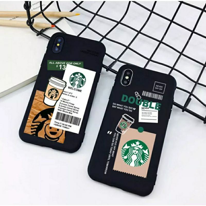 Case Silikon Softcase TPU STARBUCKS Camera Pro For REALME C11 2021 / C12 / C20 / C21Y / C25 / C25Y /