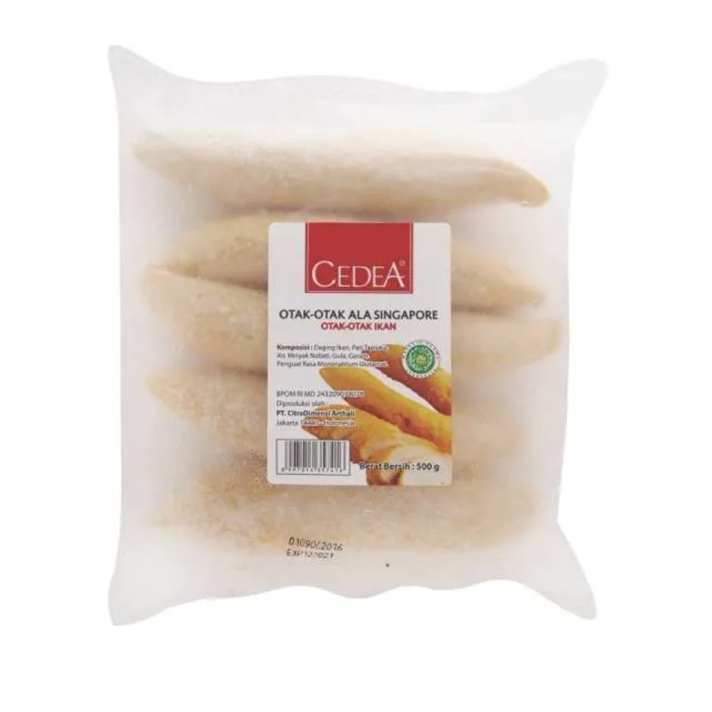 

Cedea otak otak singapore 500 g