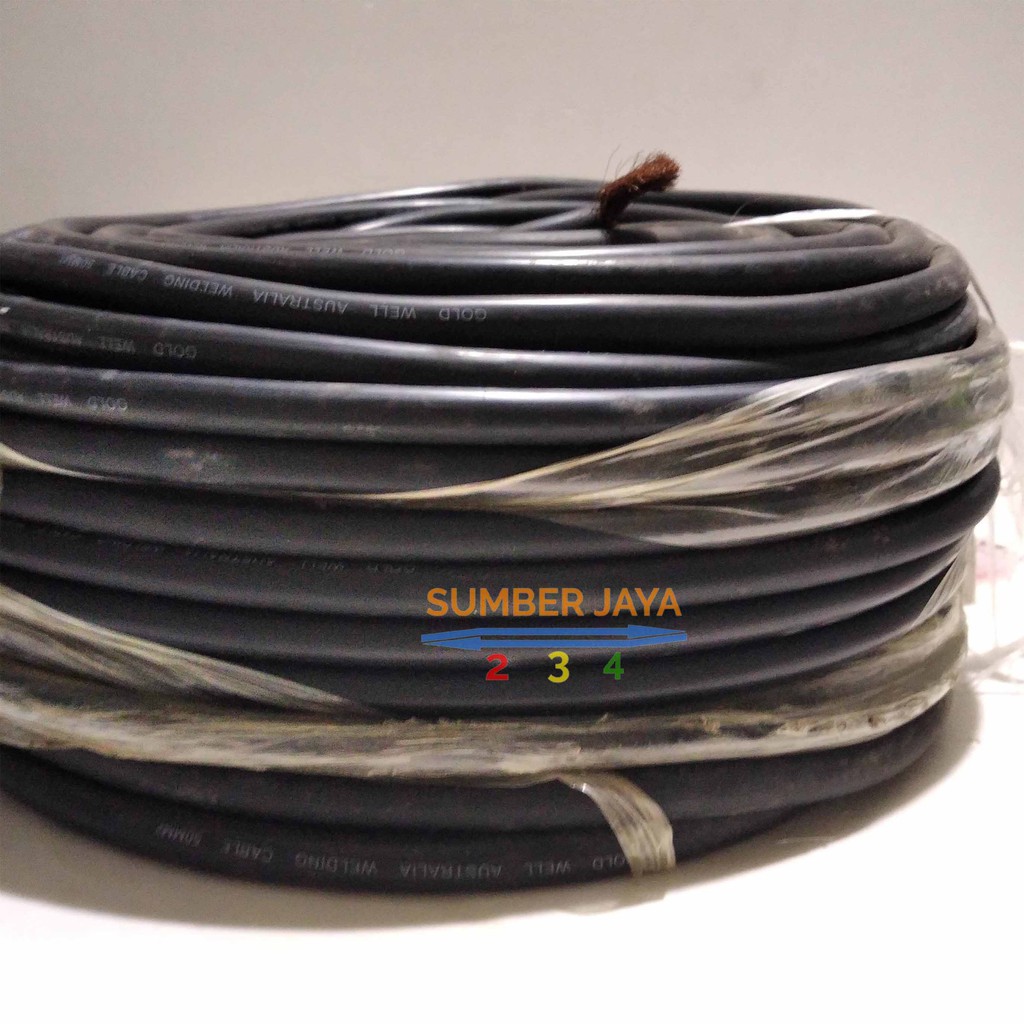 kabel las welding cable 50 mm / welding cable 50 inch TERMURAH