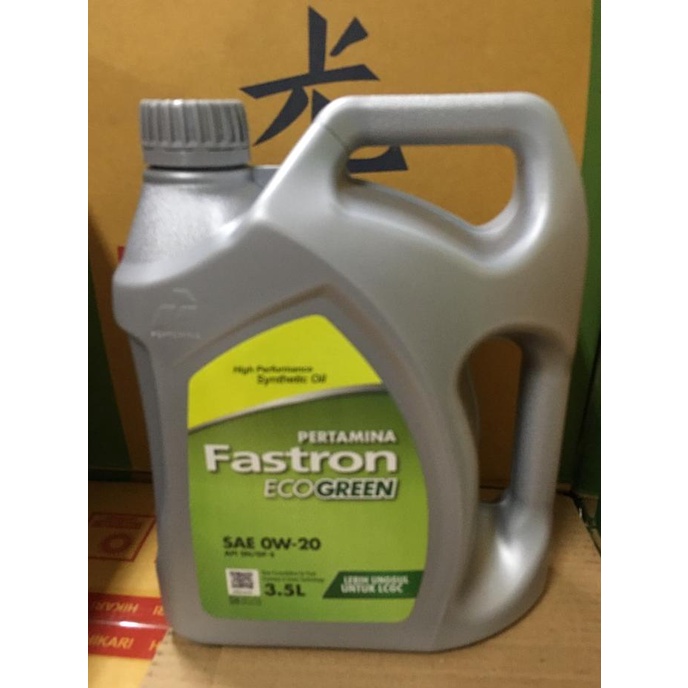 ORIGINAL  Oli mesin Fastron ECO LCGC 0W/20 - 3,5 liter