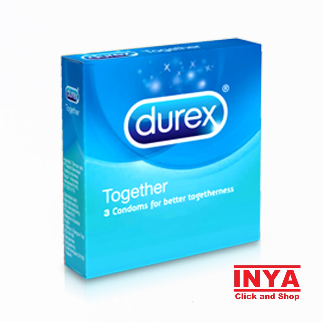 DUREX TOGETHER isi 3pcs - Imported Condom - Kondom