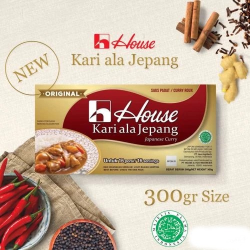 

HOUSE KARI ALA JEPANG 300GR -Terlengkap-Termurah-Berkualitas