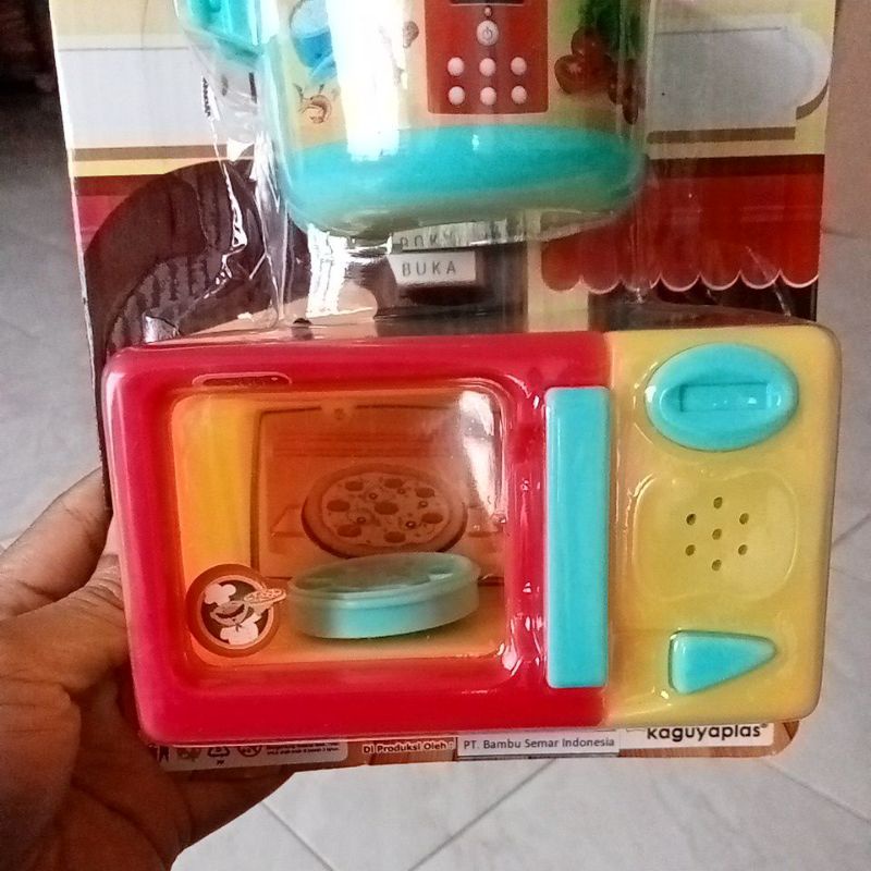KGP710 Mainan Magicom dan Microwave Oven bisa putar menggunakan baterai AA KGP 710