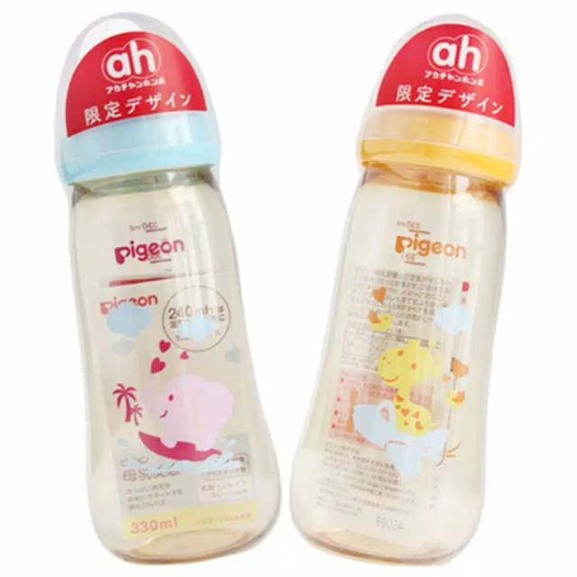 Botol Dot Pigeon Bahan PPSU 330 ml Original Japan