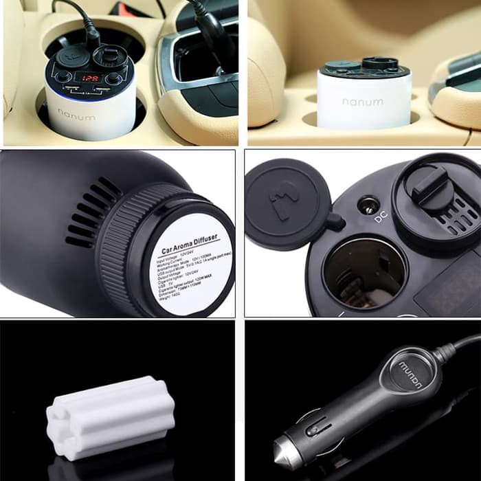 Aromaterapi Car Charger 3.1A Glass Breaker