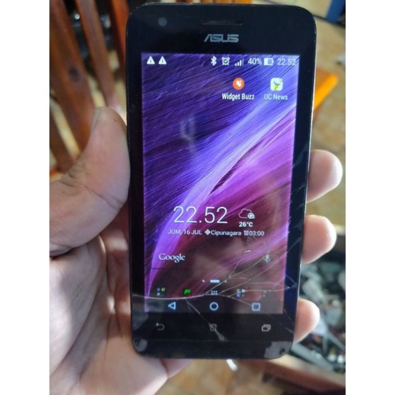 lcd saja hp Asus Zenfone c z007 tidak termasuk touchscreen