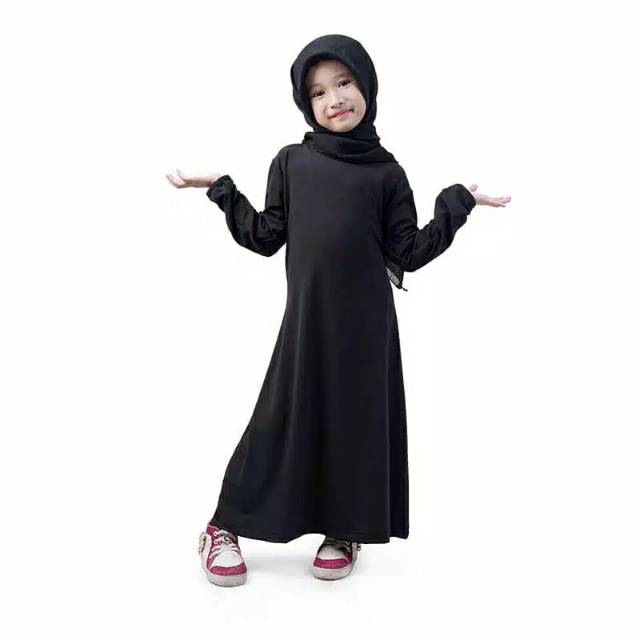 Gamis Jersey Polos Anak