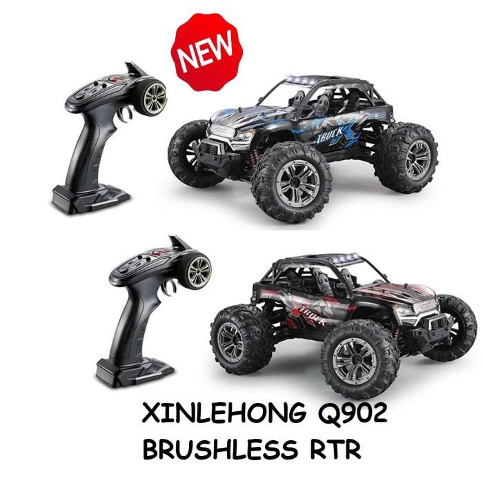 Xinlehong Q902 Brushless 1/16 4Wd 2.4G Off-Road Truck Rc Car Rtr