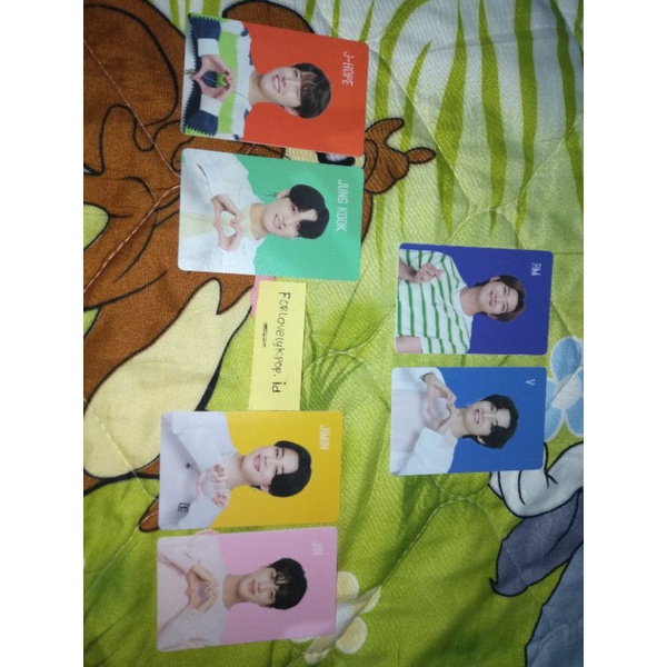 

(Booked) PC Chilsung , PC JK , Postcard On:e,Lenti tae & Accardion