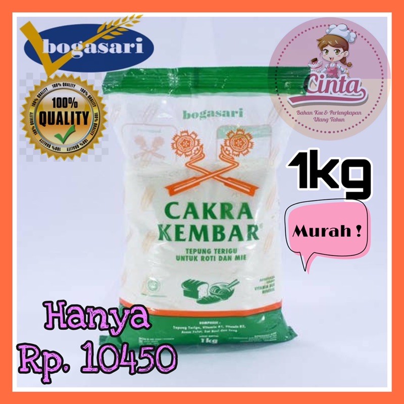 

TEPUNG TERIGU CAKRA KEMBAR | TERIGU PROTEIN TINGGI | TERIGU CAKRA KEMBAR