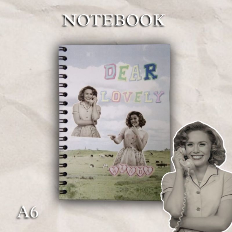 

Notebook A6 Wanda Maximoff