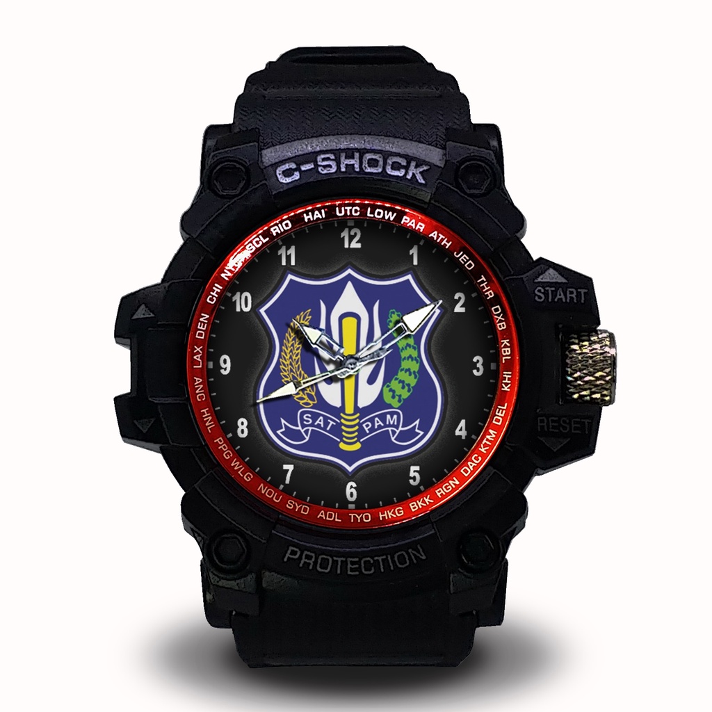 JAM TANGAN LOGO SATPAM - KBS RI OUTDOOR