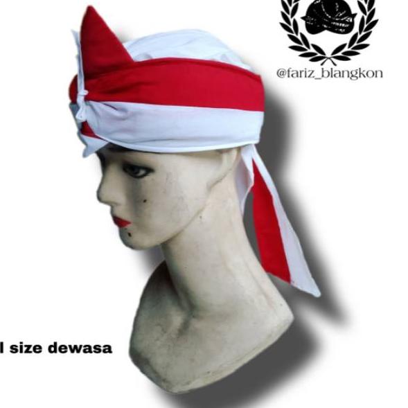 Koleksi Terbaru.. Iket kepala / iket sunda / blangkon / blangkon jawa / iket merah putih