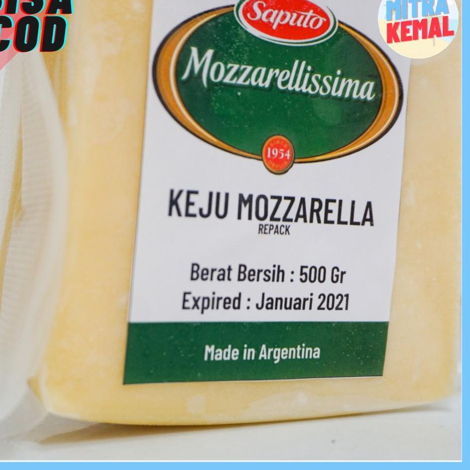 

Saputo Keju Mozarella 500 gram / Repack 레