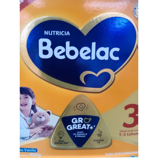 susu bebelac 3 vanila 400gr