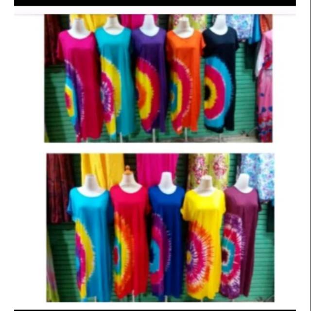 Daster Wanita/ Daster Jersey/ Daster Murah Bali/ Daster Pelangi