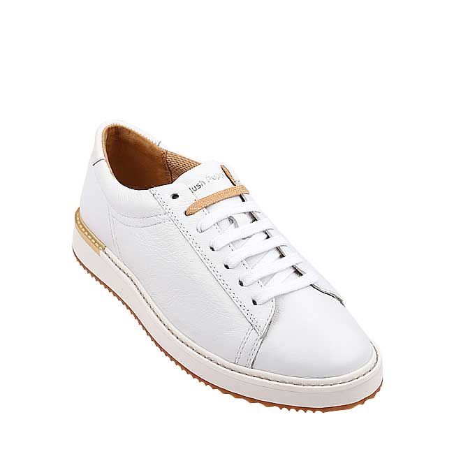 SEPATU SNEAKER KULIT HUSH PUPPIES WANITA ORIGINAL CASUAL PUTIH HW05