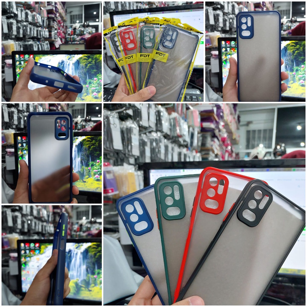 Bumper AERO CASE Xiaomi Redmi Note 10 5G Vivo V21E Hardcase My Choice List Warna Matte Hardcase