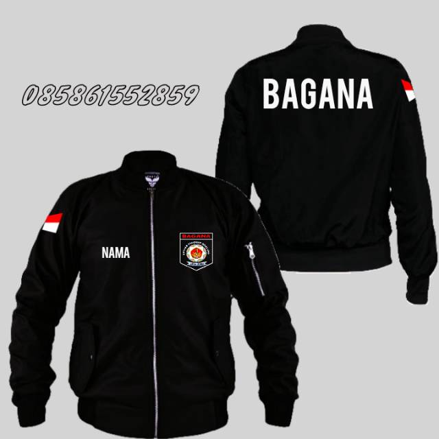 Jaket bomber bagana jaket bagana