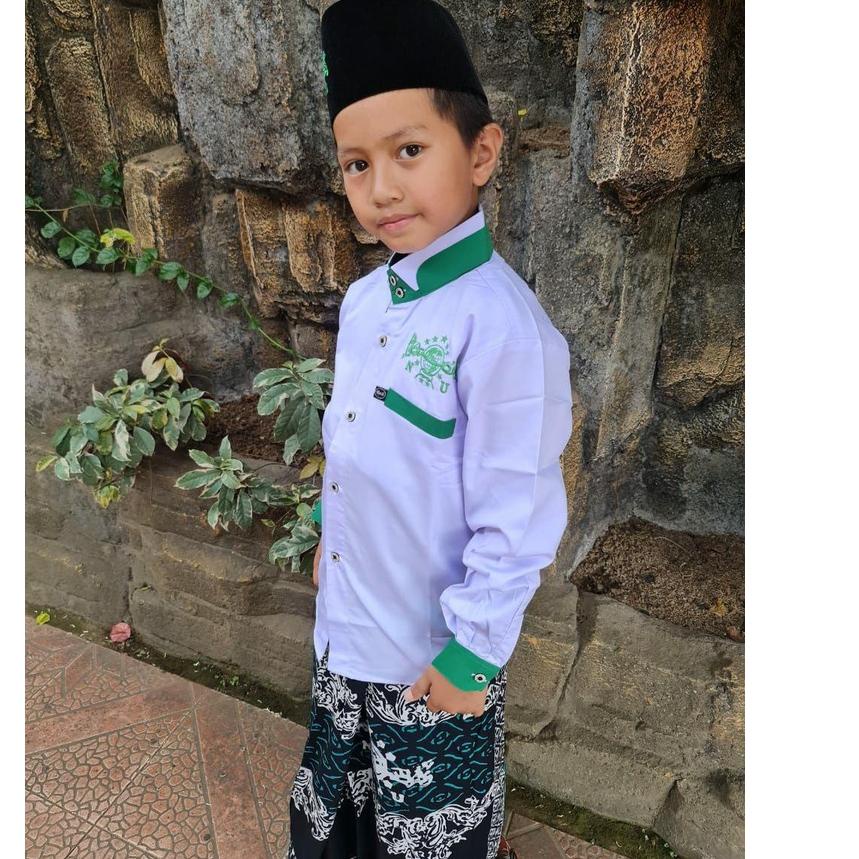 Koleksi Terbaru.. baju koko nu putih anak laki laki terlaris