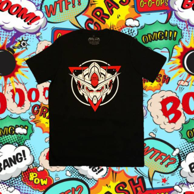 Kaos azura glow in the dark GUNDAM