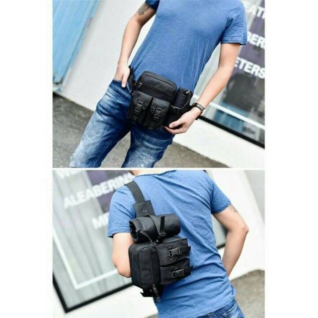 Waist bag army tactikal T08 /waist bag army tactical botol