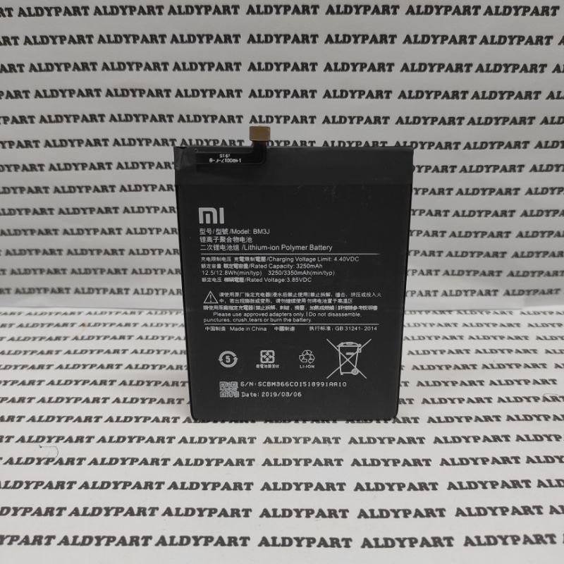 Baterai Battery Batre Xiaomi MI8 Lite BM3J | Mi 8 Lite Original