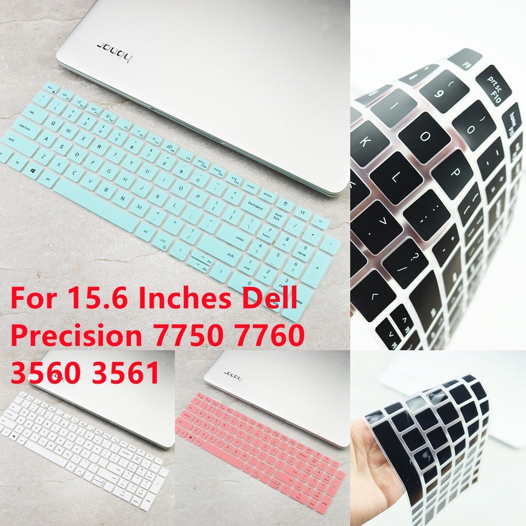 Cover Pelindung Keyboard Bahan Silikon Untuk Dell Presisi 7750 7760 7560 7550 3560 3561 Dell Latitude 5520 5521 15.6 Inci
