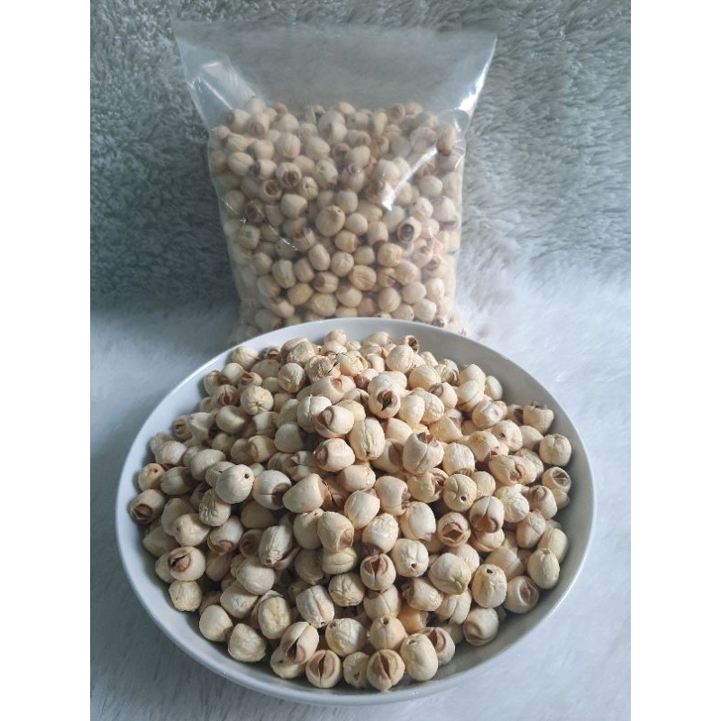 

Biji Teratai 500gram/ Lian Zi/ Lotus Seeds