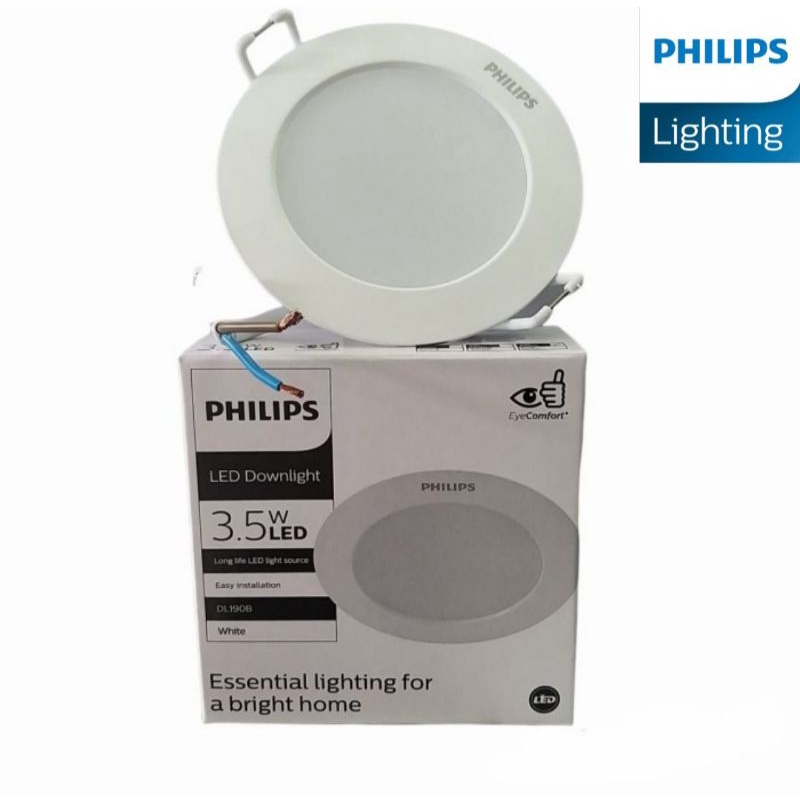 Lampu Eridani Led Philips 3.5W Gen2 DL190B Downlight 59260 3w 3.5 watt inbow hias plafon original