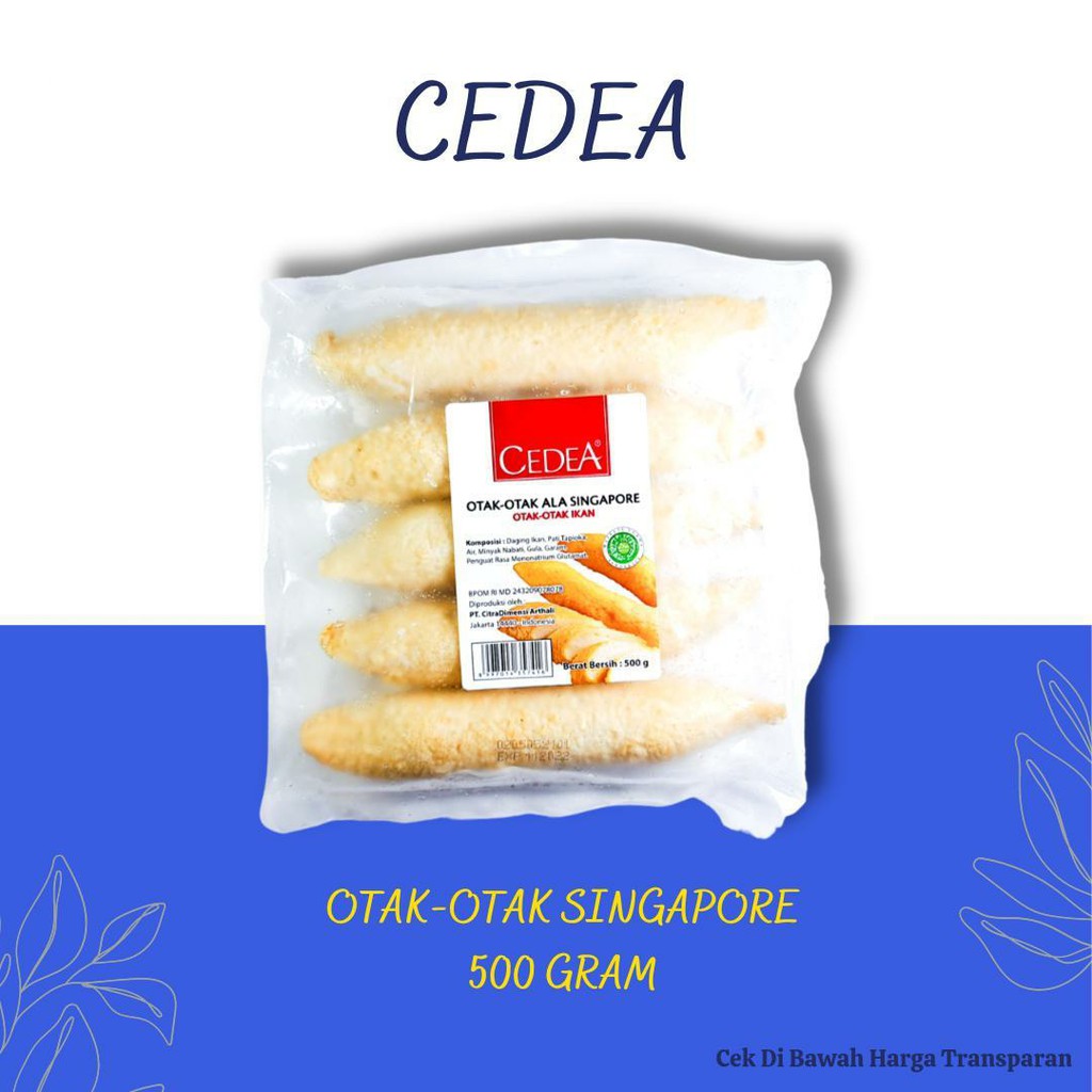 

ADDRIELLA - CEDEA OTAK OTAK SINGAPORE 500gr | CEDEA/FROZENFOOD/FROZENFOOD MURAH