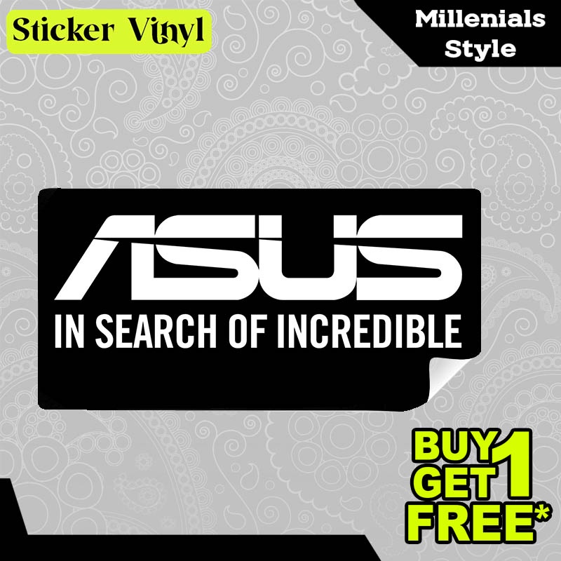 

Stiker Sticker Asus Logo In Search Of Incredible Desain Keren dan Kekinian Aesthetic Bahan Vinyl Satuan Anti Air