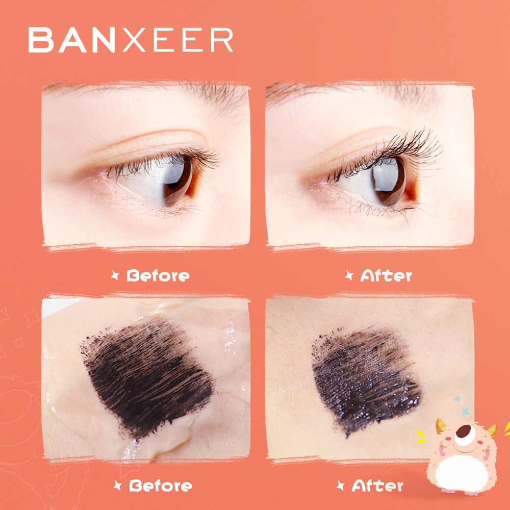 BANXEER Eye-Catching Monster  Ultra-Fine Long Mascara