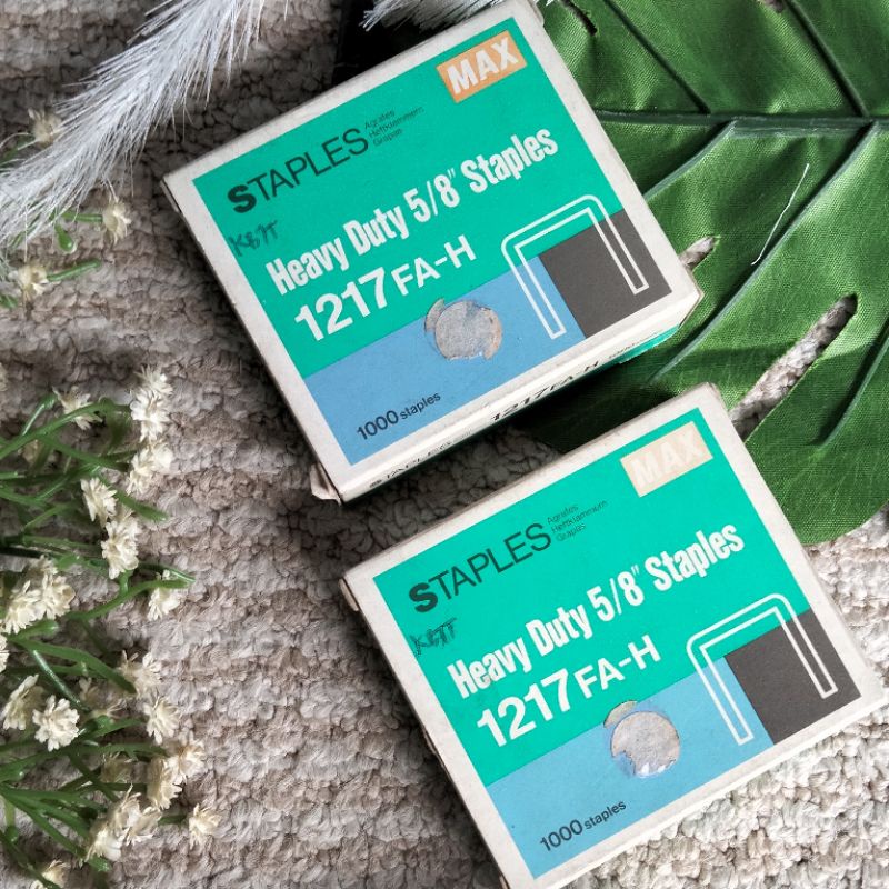 

Isi Ulang Refill Staples MAX 12 17 15 Heavy Duty Jepretan Kertas Makalah