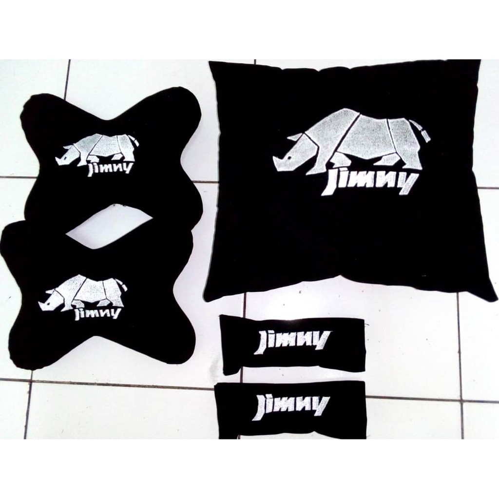 Aksesoris Headrest mobil Suzuki Jimny Katana 3 in 1