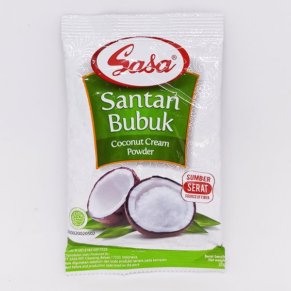 

SASA SANTAN BUBUK 20gram / SANTAN SASA BUBUK / SANTEN KELAPA SIAP PAKAI