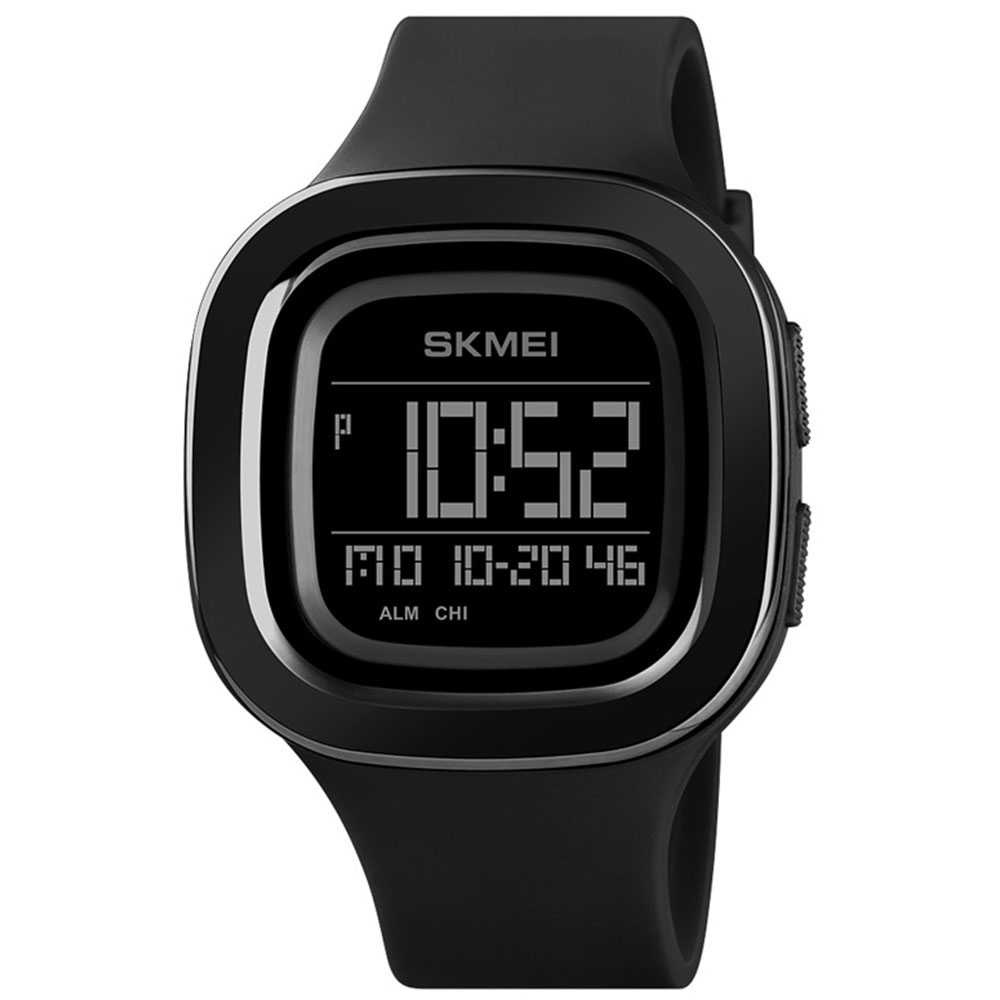 SKMEI Jam Tangan Digital Pria  1580 Aneka warna Hitam Merah Biru Hijau kuning Titanium Gray Silver P